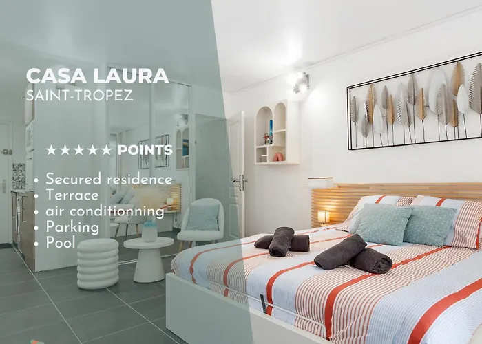 Casa Laura -parking - Pool Apartment Saint-Tropez